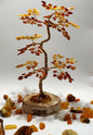 Red&Yellow Stone Tree For Home Decor