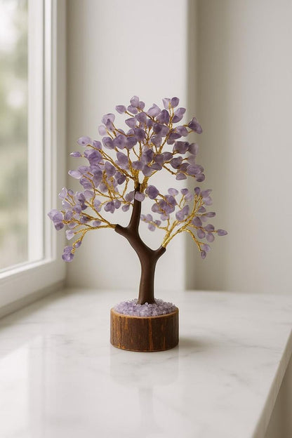 Amethyst Stone Tree For Home Decor