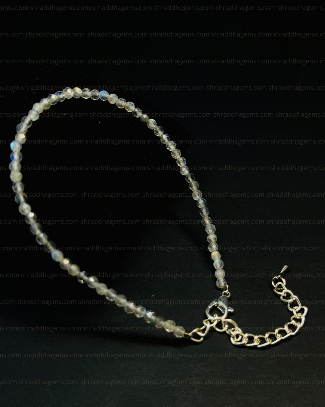 Natural Aquamarine Anklet | Genuine Crystal for Calm & Courage
