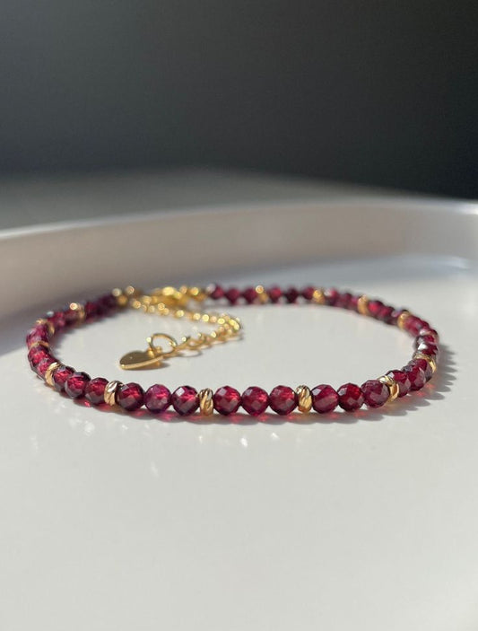Red Stone Bracelet for Girl's Fashion & style