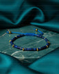 Lapis Lazuli Healing Bracelet – Royal Blue Crystal Braided Bracelet for Wisdom, Confidence & Luck