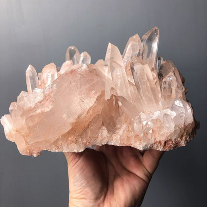 Natural Himalayan Clear Quartz Cluster