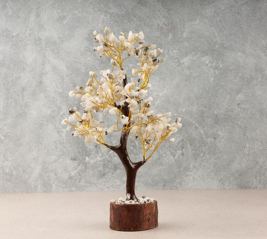 White Stone Tree For Home Decor