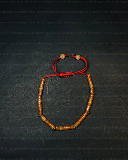 Natural Red Carnelian Braided Crystal Bracelet – Vitality, Confidence & Passion | Courage, Creativity & Root Chakra Energy Boost for Men’s & Women’s