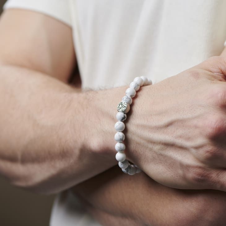 White Bracelet for men's Fashion & style